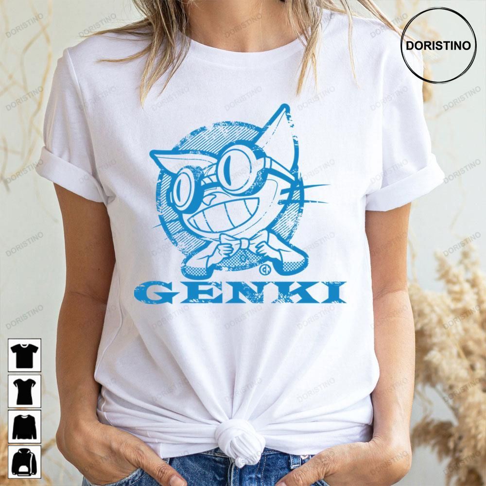 Just Genki Blue Saints Row Doristino Awesome Shirts