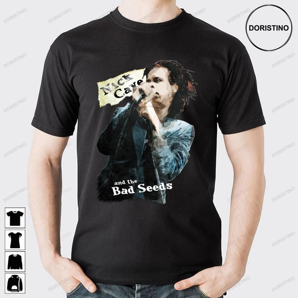 Member Sing Nick Cave And The Bad Seeds Doristino Limited Edition T-shirts