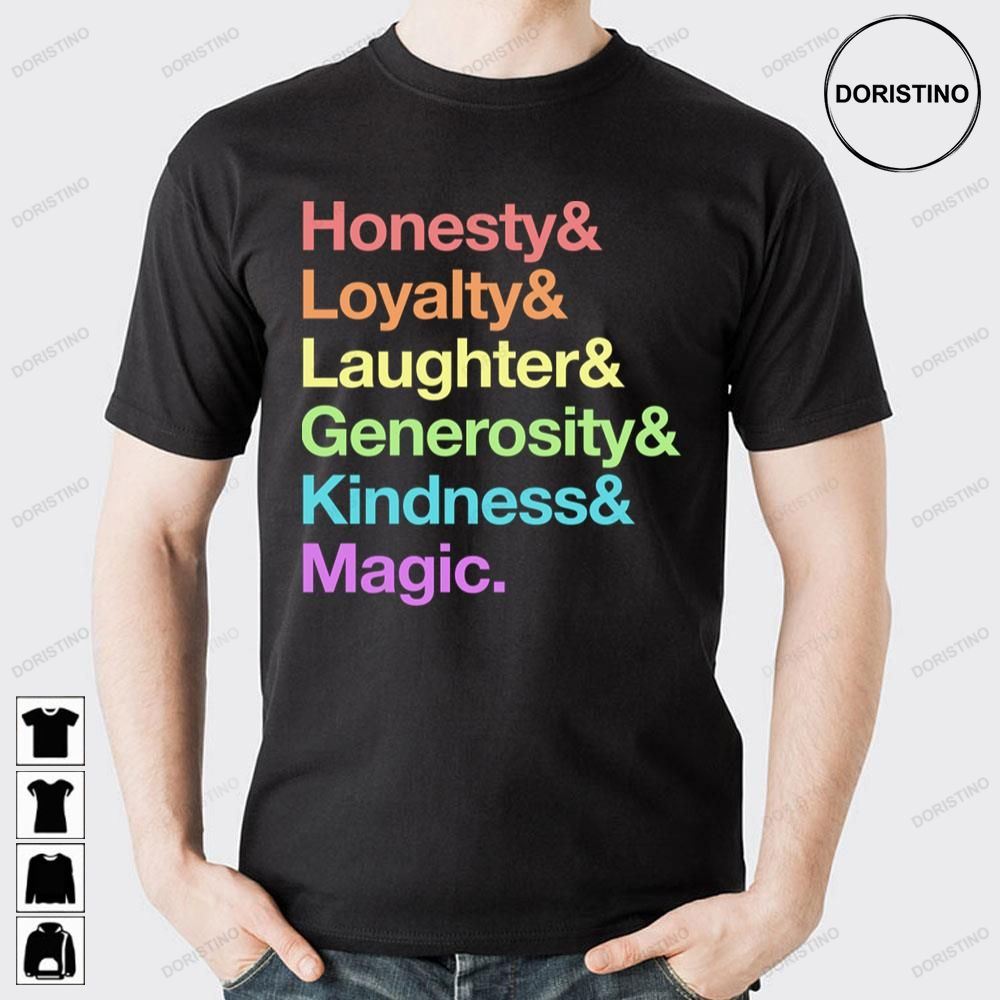 My Little Pony Elements Rainbow Doristino Limited Edition T-shirts