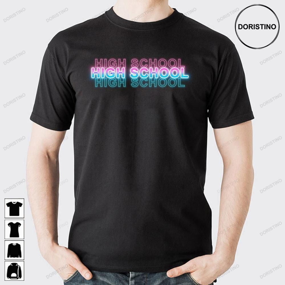 Neon High School Dxd Logo Doristino Limited Edition T-shirts