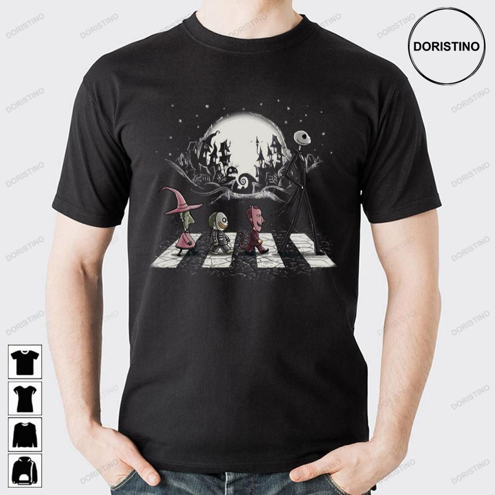 Nightmare Before Christmas Crossing Road Doristino Limited Edition T-shirts
