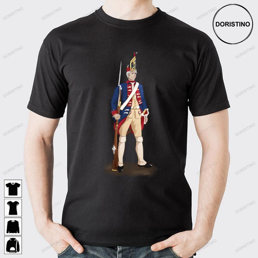 Prussia 1750 Hetalia Doristino Limited Edition T-shirts