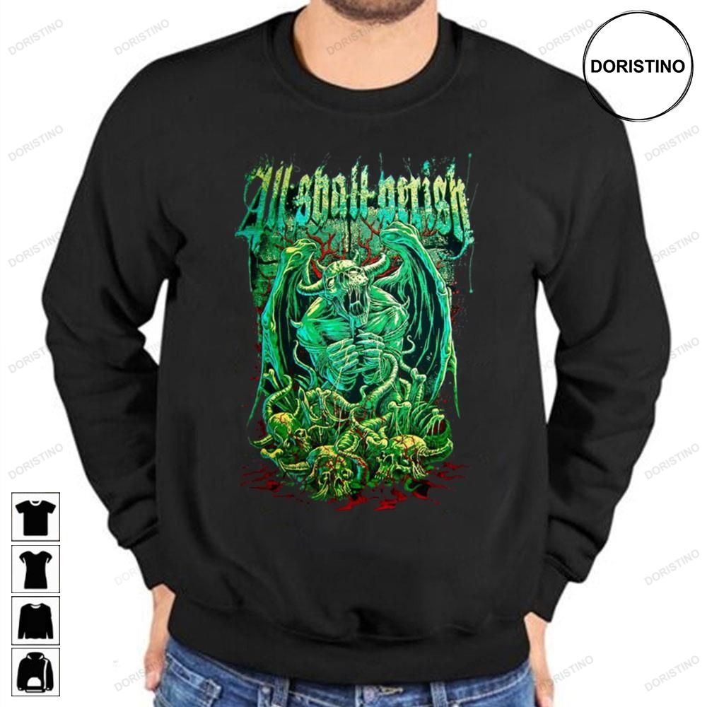 All Shall Perish Deathcore Band Art Trending Style