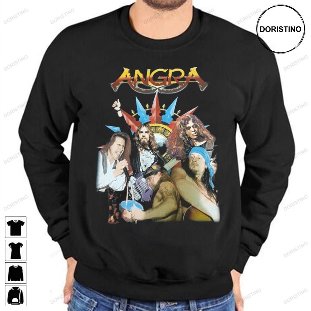 Angra Power Metal Band Team Art Limited Edition T-shirts