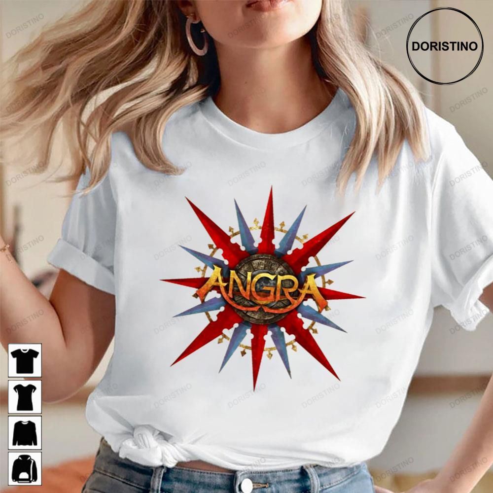 Angra Power Metal Band Tour Logo Awesome Shirts