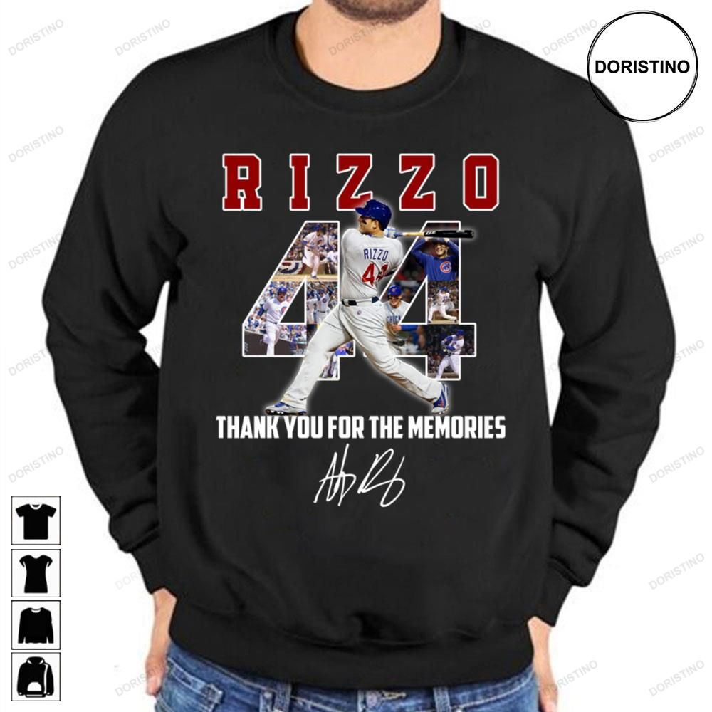 Anthony Rizzo Signature Retro 90s Rap Art Baseball Awesome Shirts