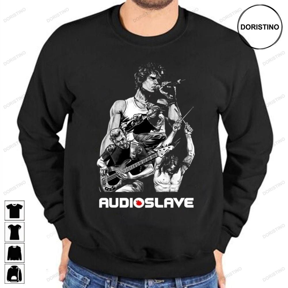 Audioslave Black And White Art Limited Edition T-shirts