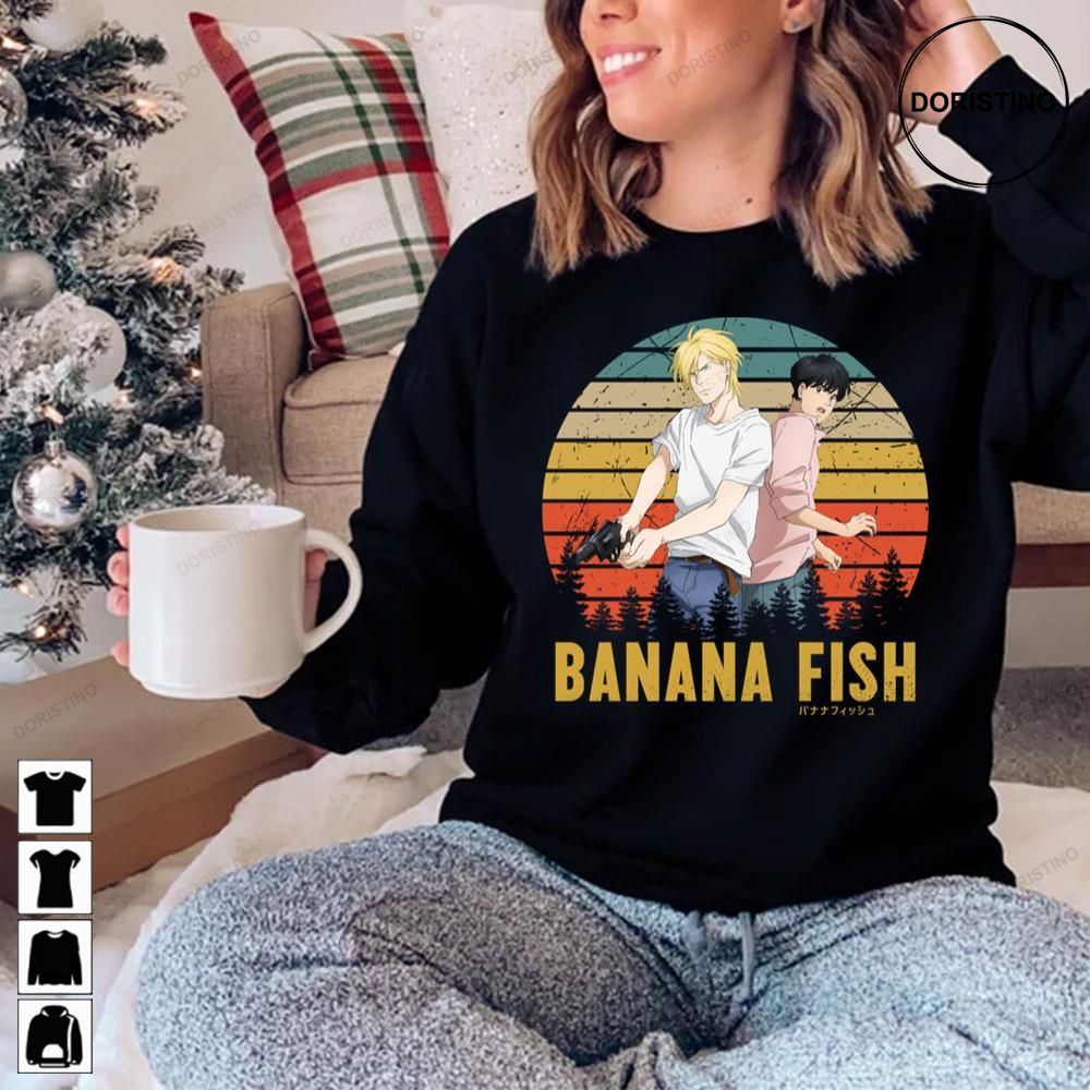Banana Fish Art Vintage Limited Edition T-shirts