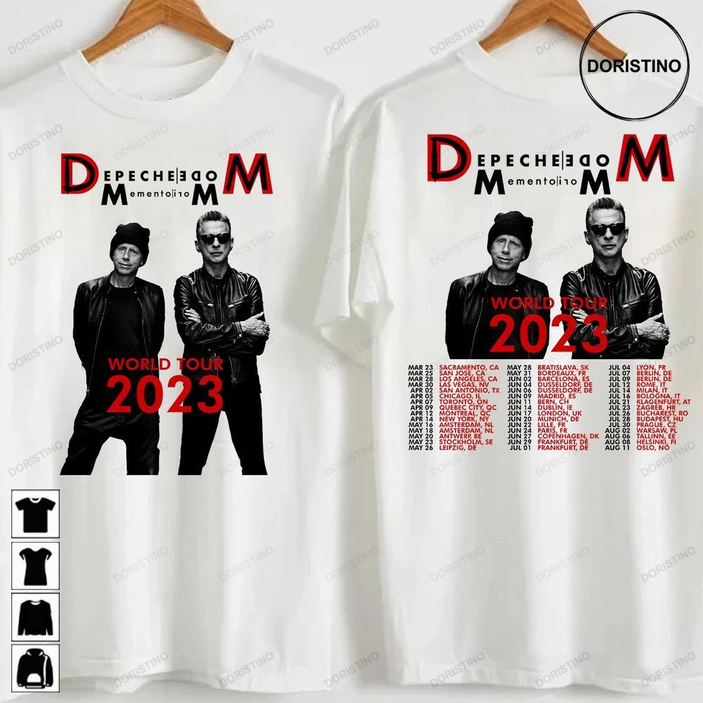 2023 Depeche Mode Memento Mori World Tour Depeche Art Trending Style