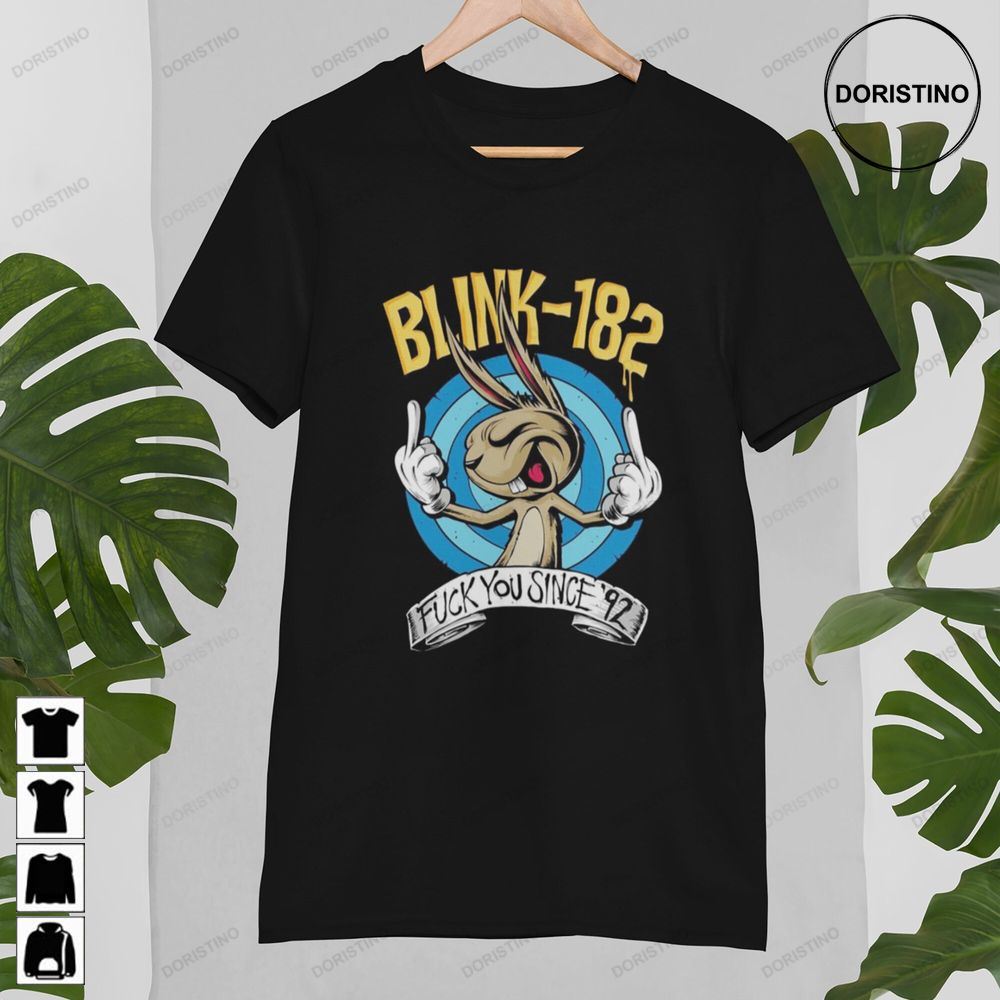 blink 182 world tour shirt