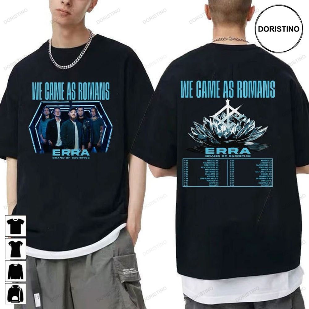 Came As Romans Darkbloom Usa Tour 2023 We Came As Limited Edition T-shirts