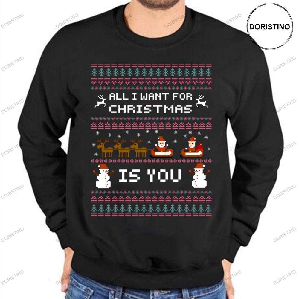 All I Want For Christmas Is You Knit Pattern Style