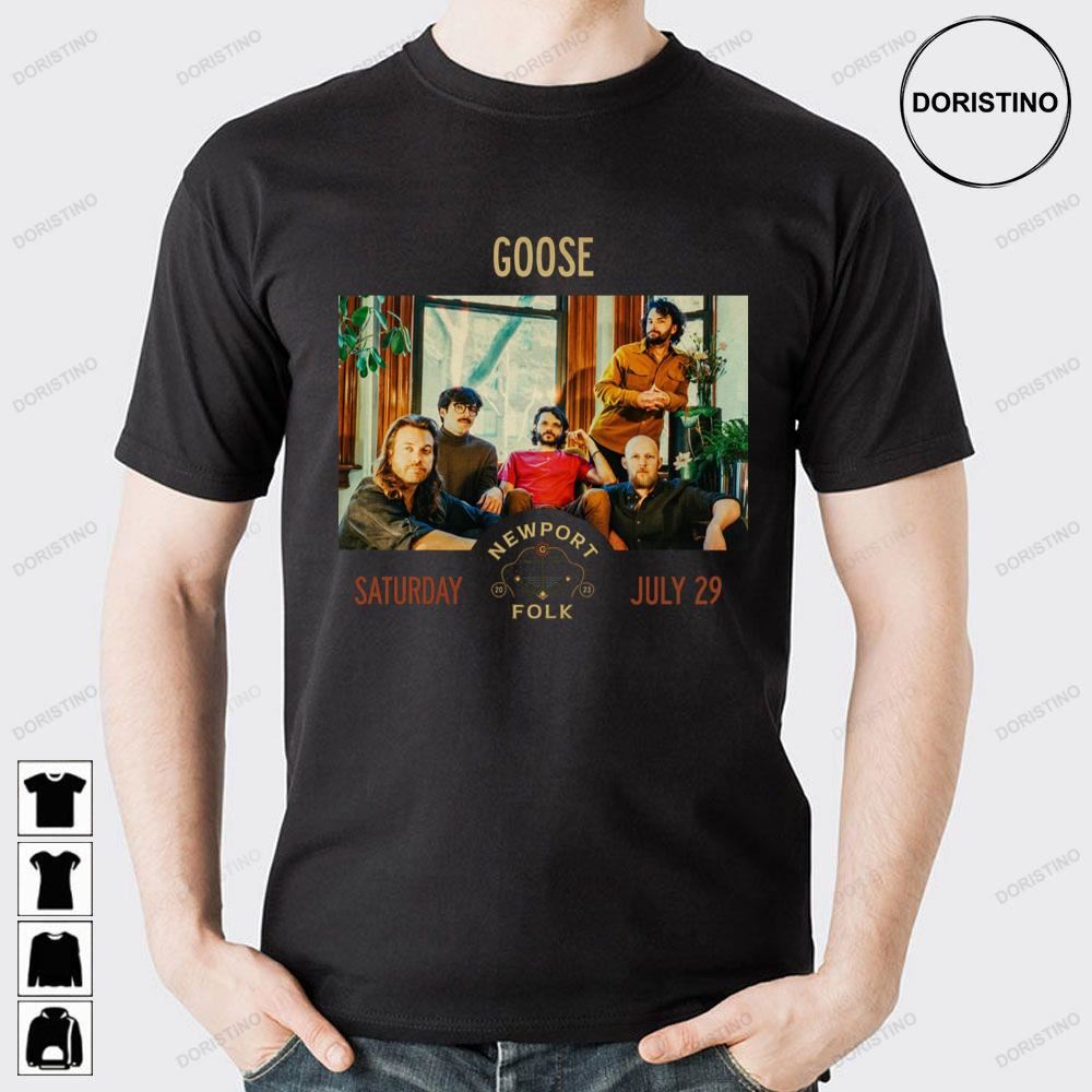 Goose Newport Folk Festival 2023 Awesome Shirts