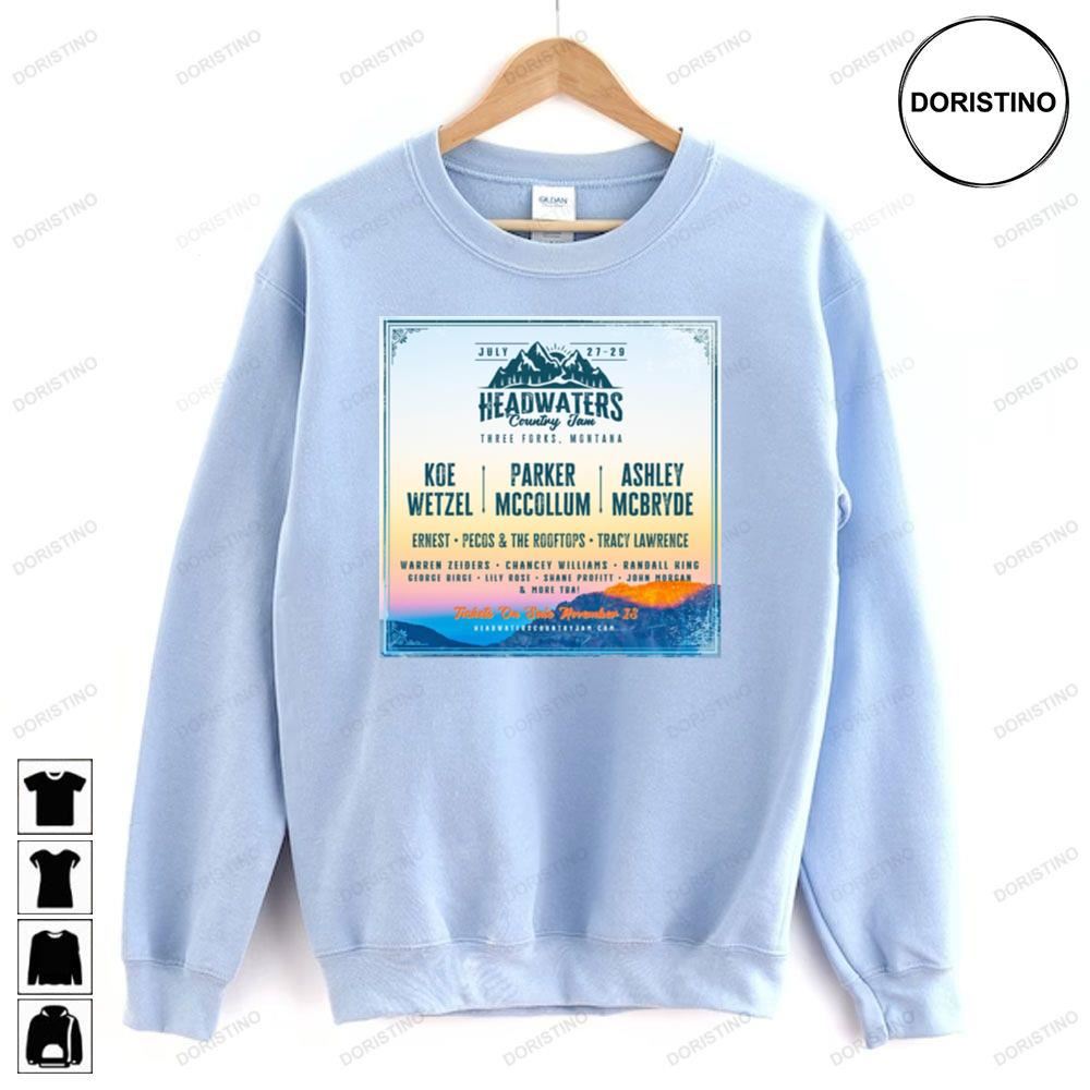 Headwaters Country Jam 2023 Limited Edition T-shirts