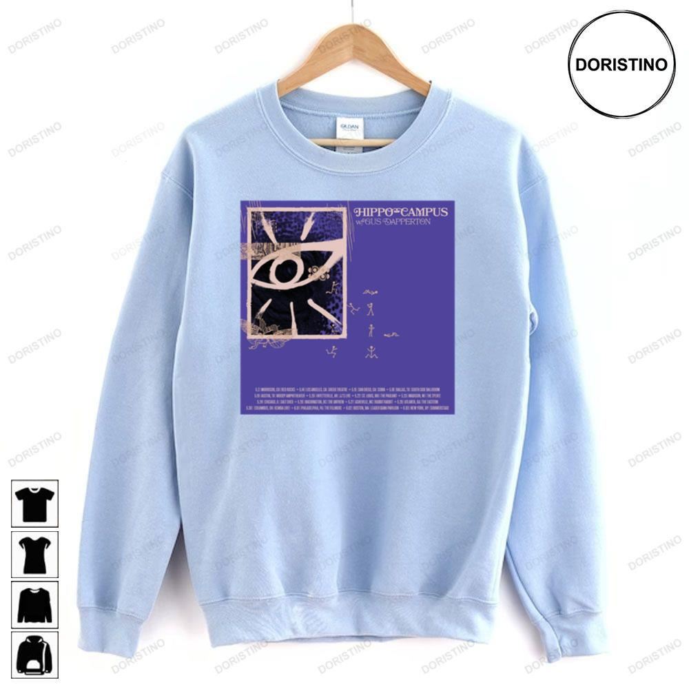 Hippo Campus 2023 May- June Limited Edition T-shirts