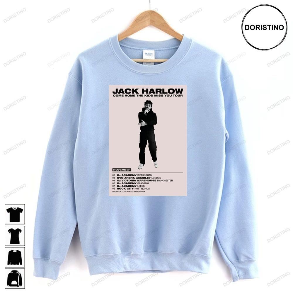 Jack Harlow Come Home The Kids Miss You Tour 2023 Limited Edition T-shirts