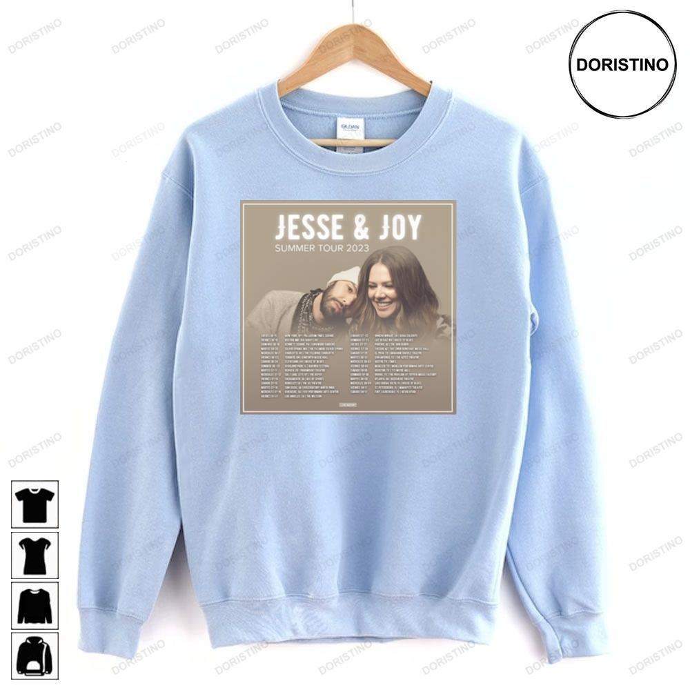 Jesse Joy 2023 Summer Tour Dates Limited Edition T-shirts