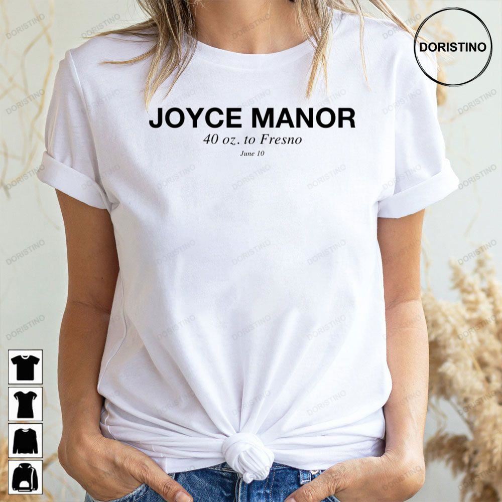 Joyce Manor 2023 10 June Limited Edition T-shirts