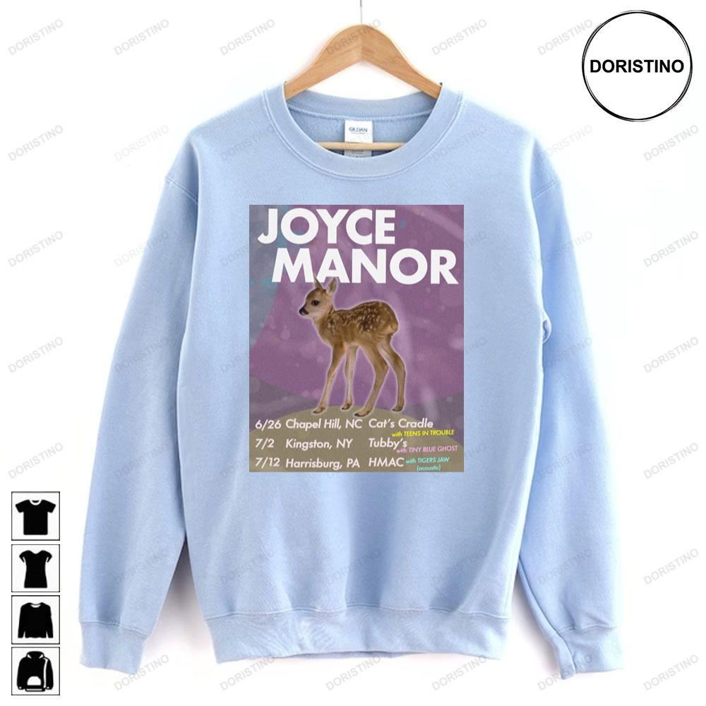 Joyce Manor 2023 Tour Limited Edition T-shirts