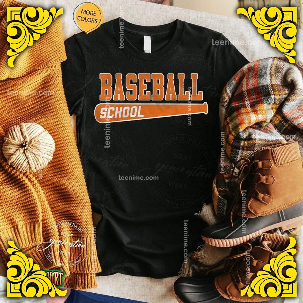 Baseball School Os Unisex T-shirt