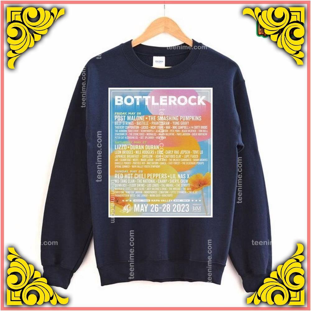 Bottlerock May 2023 Tshirt Sweatshirt Hoodie