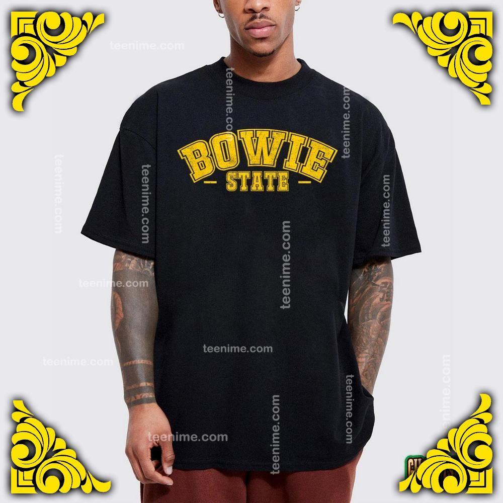 Bowie State University Vintage Apparel Gift Men Women T-shirt