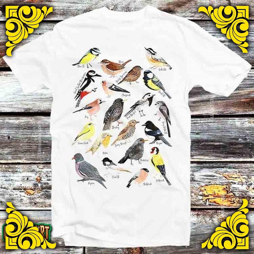 British Garden Birds T Shirt