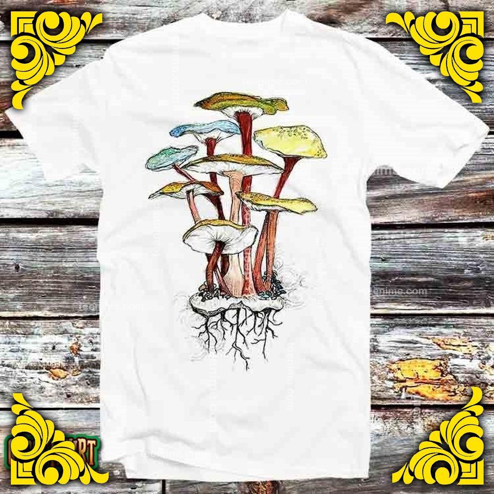 British Wild Mushrooms T Shirt