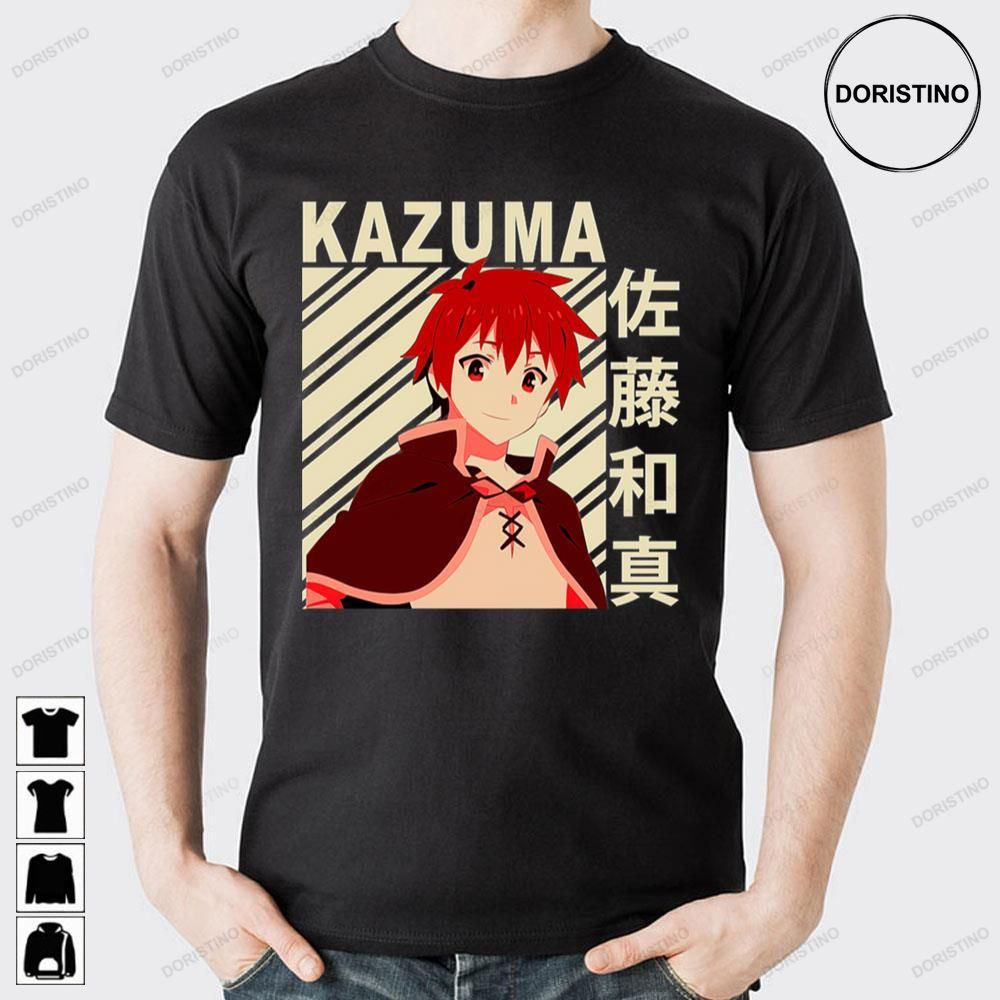 Kazuma, Konosuba - Anime And Manga - T-Shirt