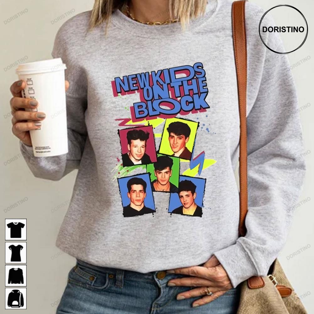 Vintage New Kids On The Block Limited Edition T-shirts