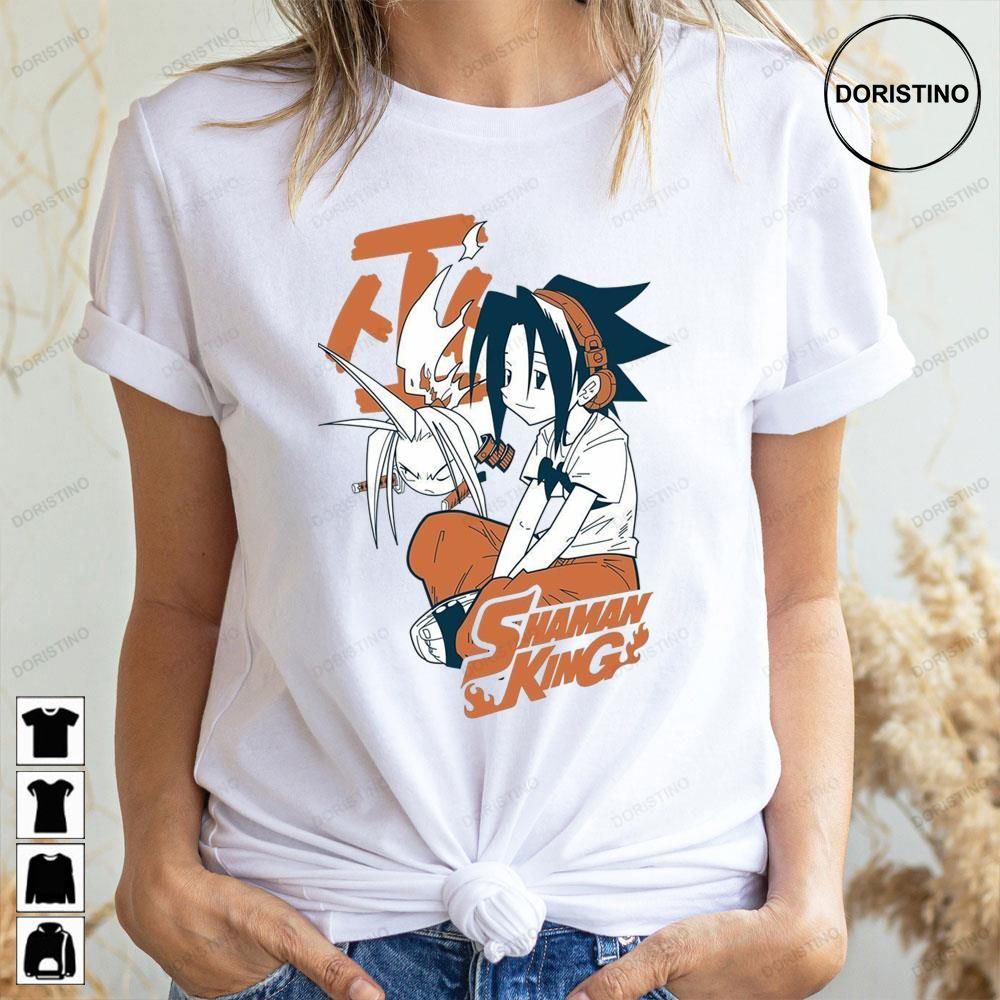 Vintage Protect Your Peace Shaman King Limited Edition T-shirts
