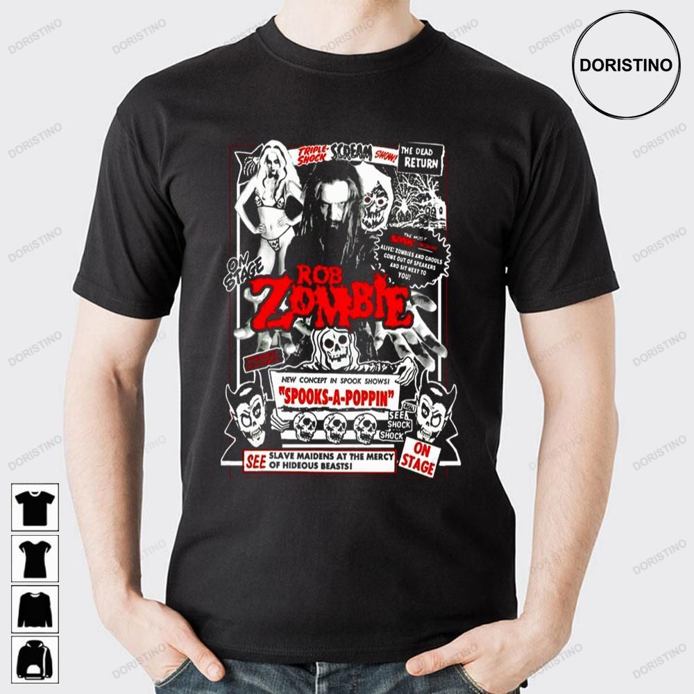 Vintage Rob Zombie Band Art Limited Edition T-shirts