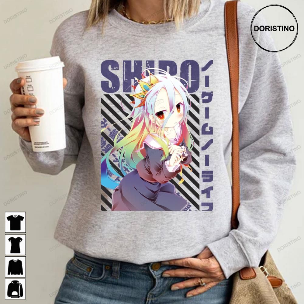 Vintage Shiro No Game No Life Awesome Shirts