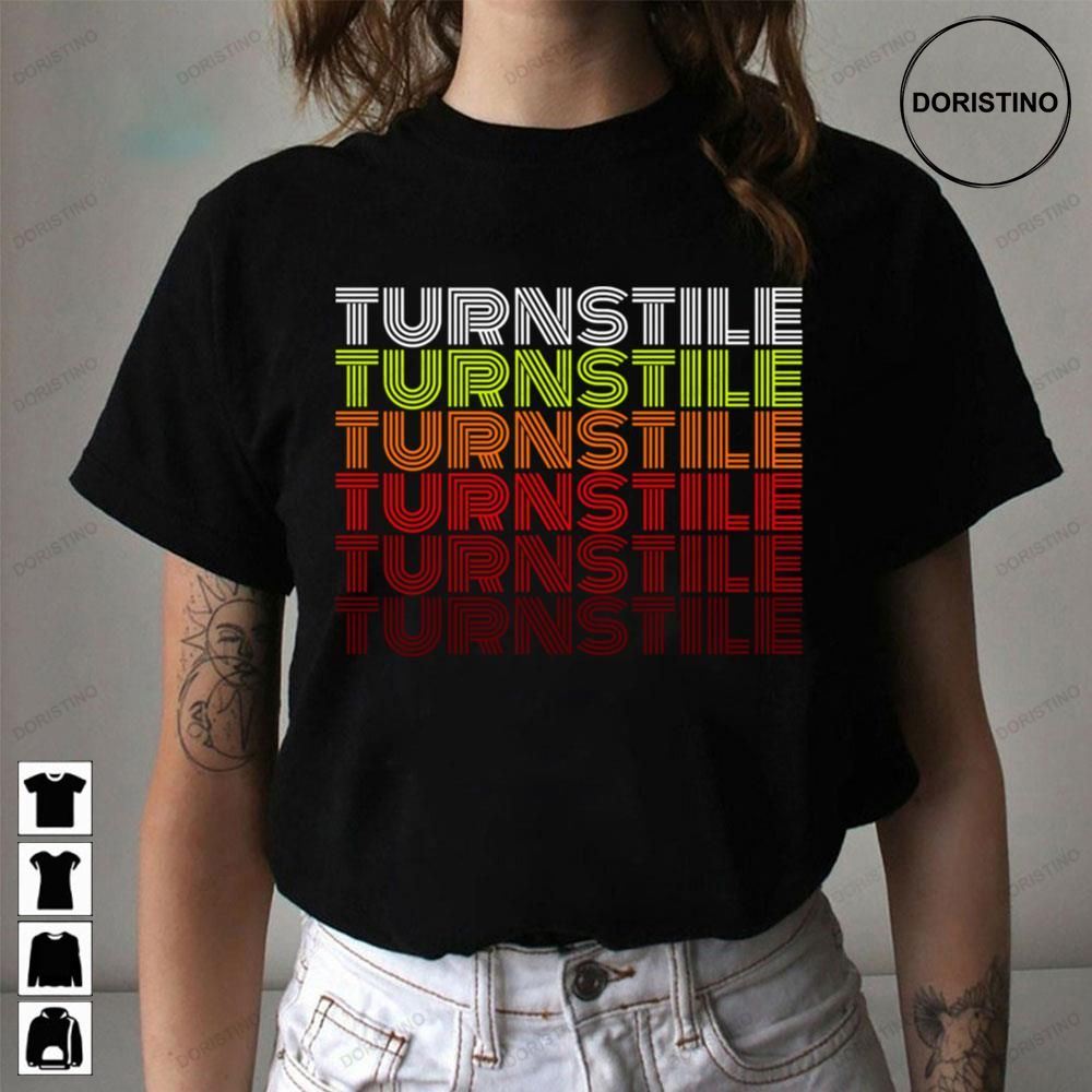 Vintage Turnstile Handcore Punk Trending Style