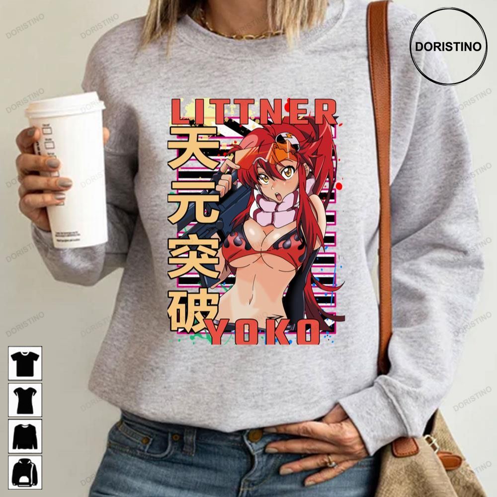 Vintage Yoko Littner Tengen Toppa Gurren Lagann Trending Style