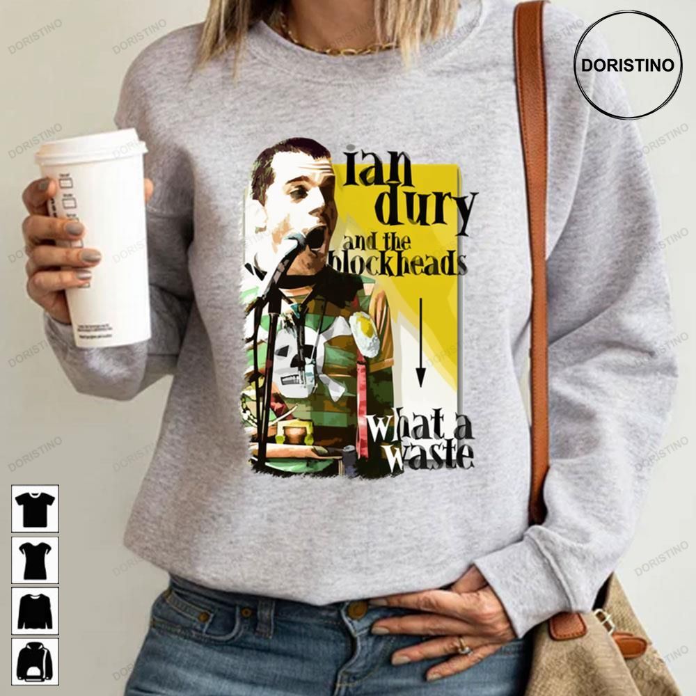 What A Waste Ian Dury And The Blockheads Awesome Shirts