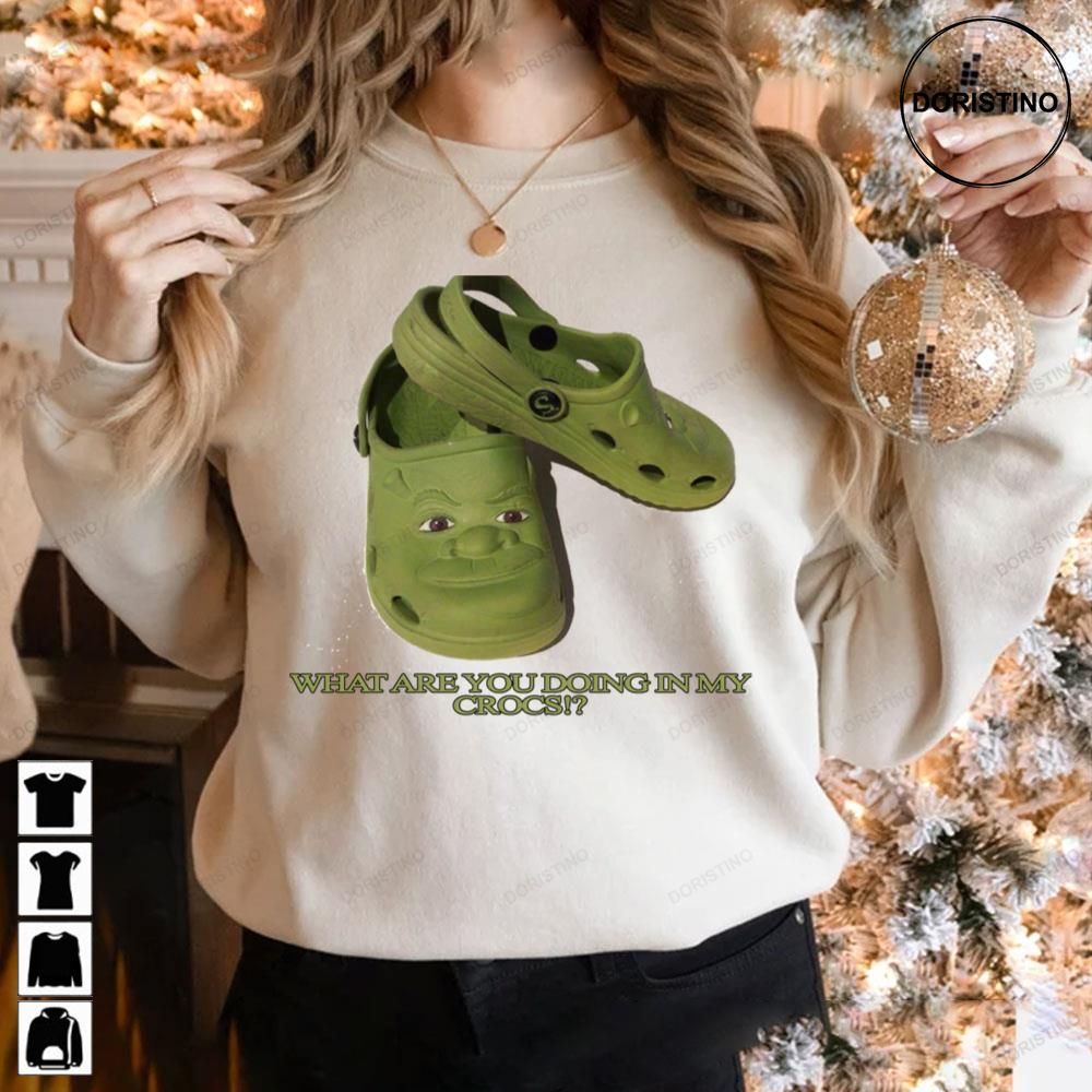 Shrek Crocs Shoes - T-shirts Low Price