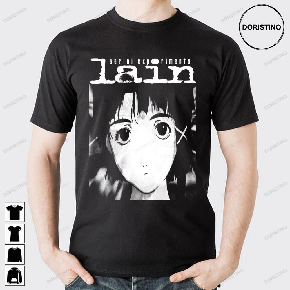 White Art Serial Experiments Lain Awesome Shirts