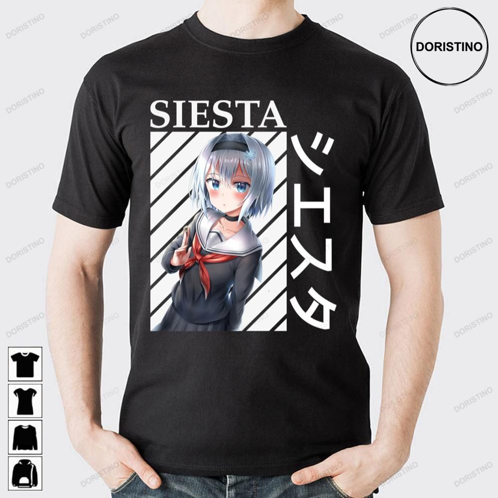White Background Siesta The Detective Is Already Dead Awesome Shirts