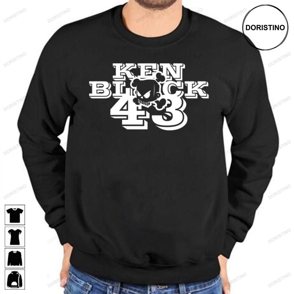 White Ken Block 43 Limited Edition T-shirts