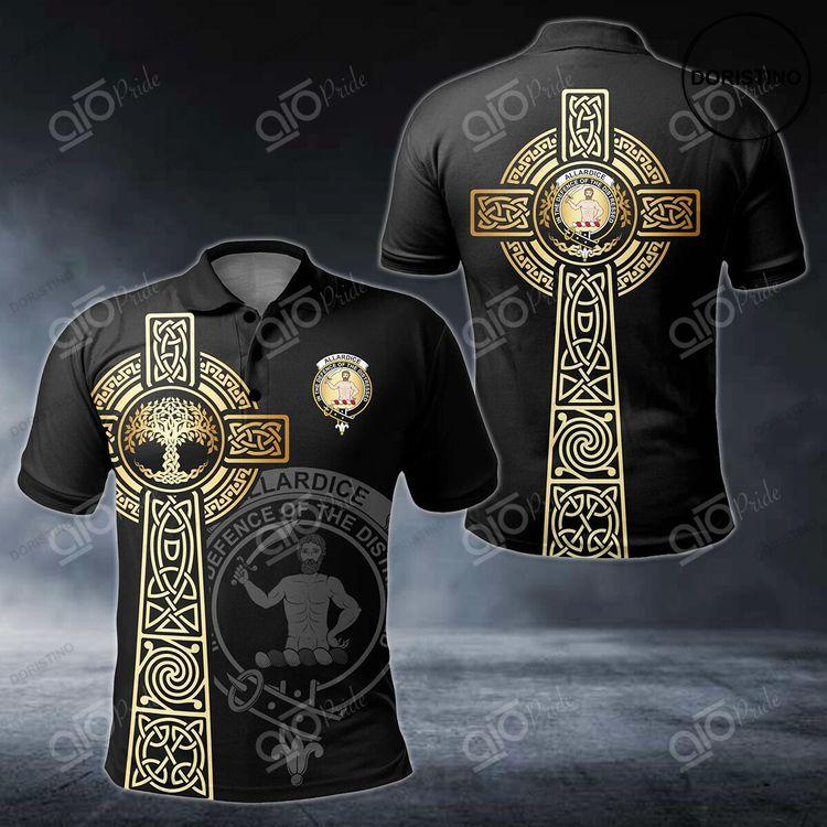 Allardice Clan Celtic Tree Of Life Polo Shirt Doristino Polo Shirt|Doristino Awesome Polo Shirt|Doristino Limited Edition Polo Shirt}