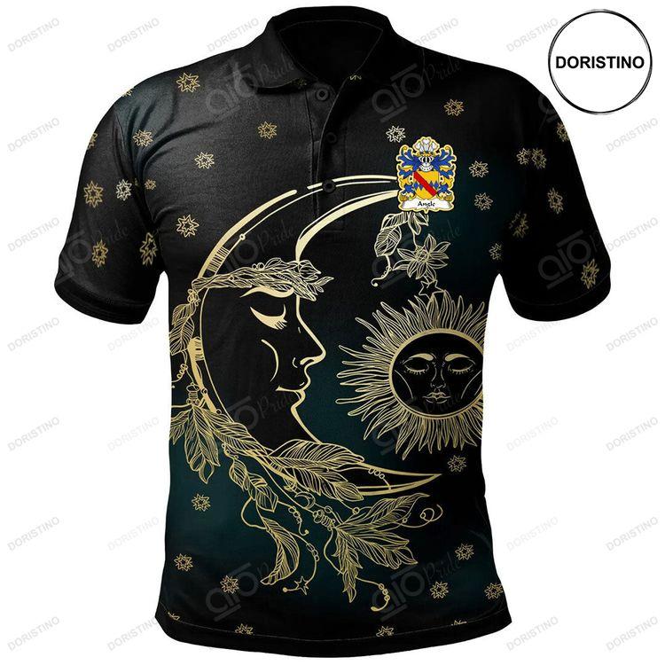 Angle Pembrokeshire Welsh Family Crest Polo Shirt Celtic Wicca Sun Moons Doristino Polo Shirt|Doristino Awesome Polo Shirt|Doristino Limited Edition Polo Shirt}