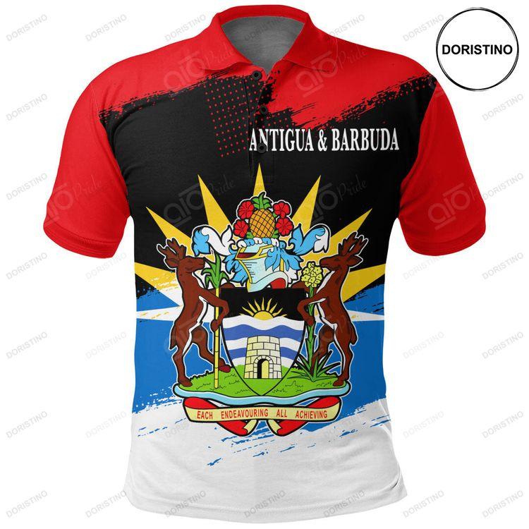 Antigua And Barbuda Polo Shirt Doristino Polo Shirt|Doristino Awesome Polo Shirt|Doristino Limited Edition Polo Shirt}