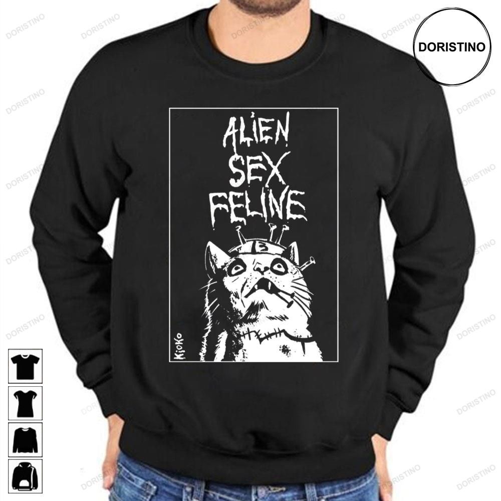 13 Cat Alien Sex Feline Awesome Shirts