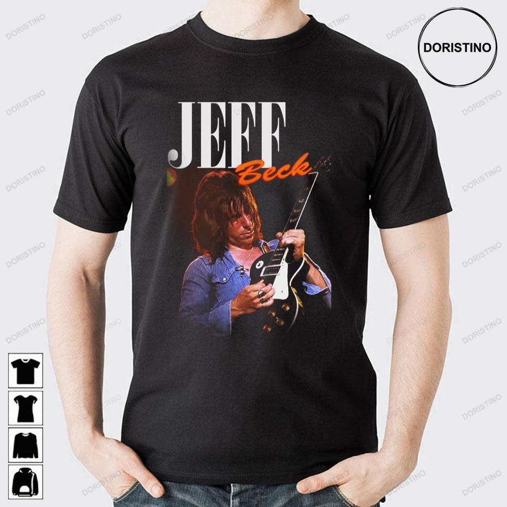 80s Retro Jeff Beck Limited Edition T-shirts