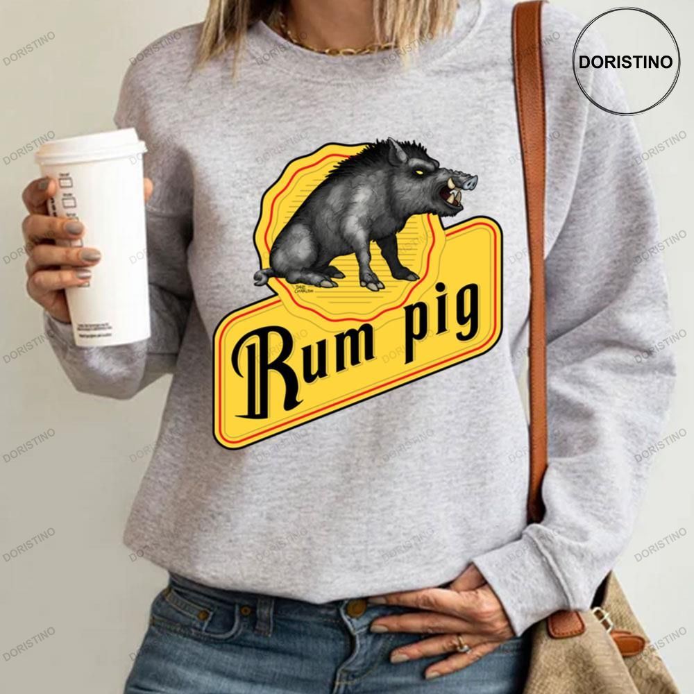 Art Rum Pig Shirt