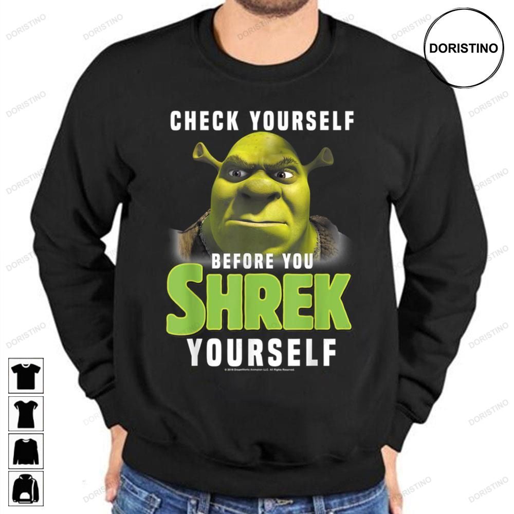 Shrek Check Yourself Before You Shrek Yourself Trending Style