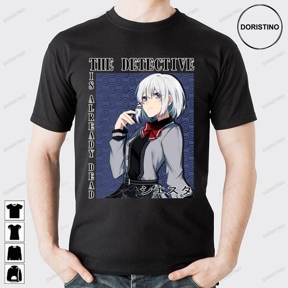 Siesta The Detective Is Already Dead Japan Art Limited Edition T-shirts