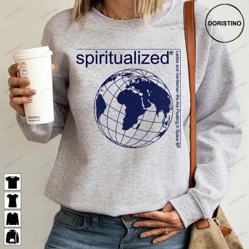 Spiritualized Minimalist Graphicwork Design Awesome Shirts