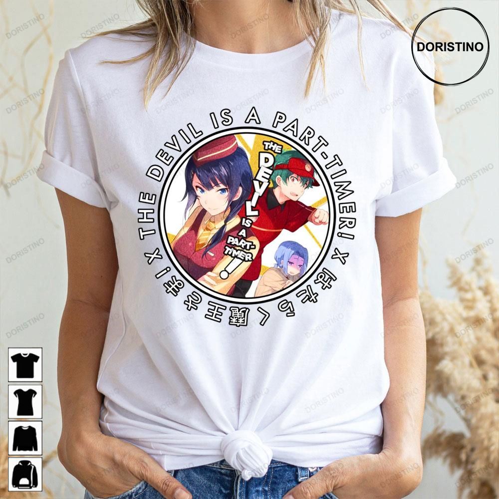 The Devil Is A Part-timer Characters Limited Edition T-shirts